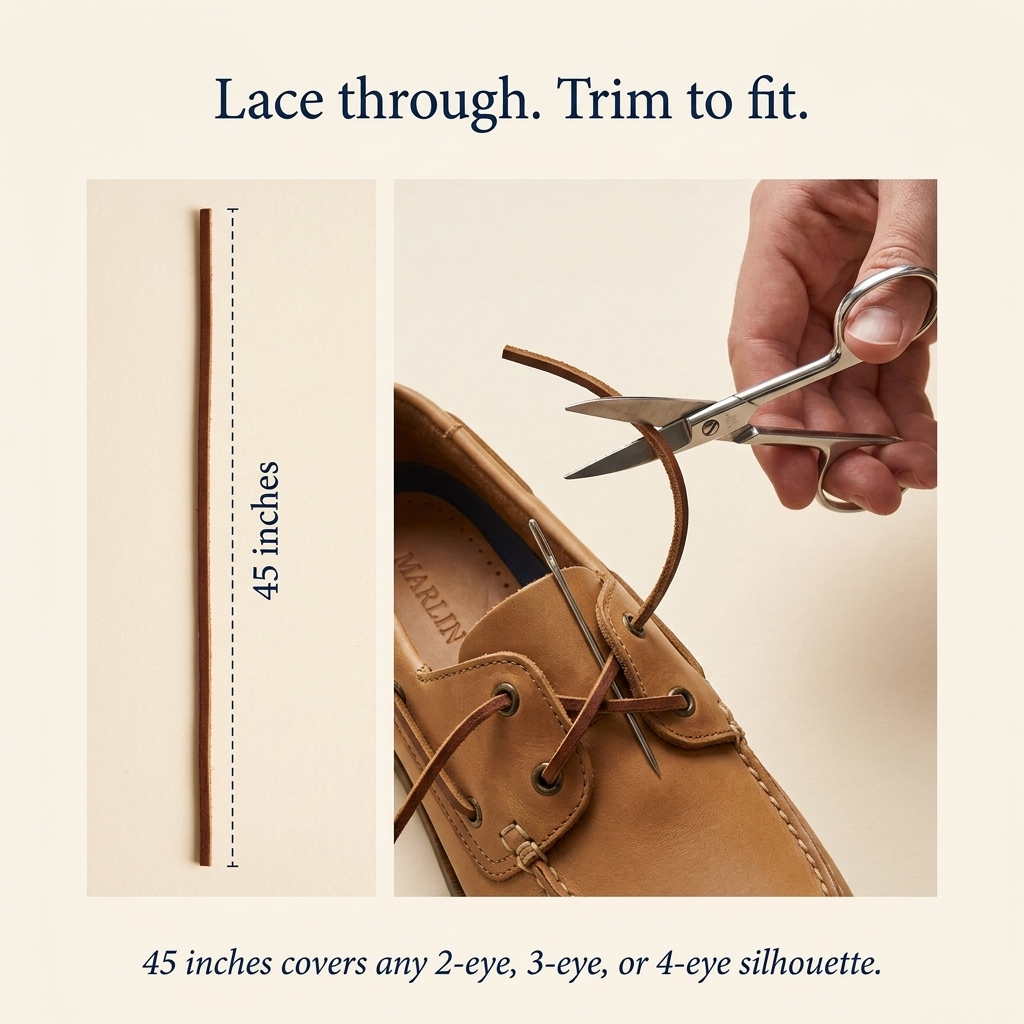 Leather Replacement Laces — 45"