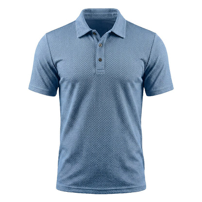 The Waffle Drape Polo