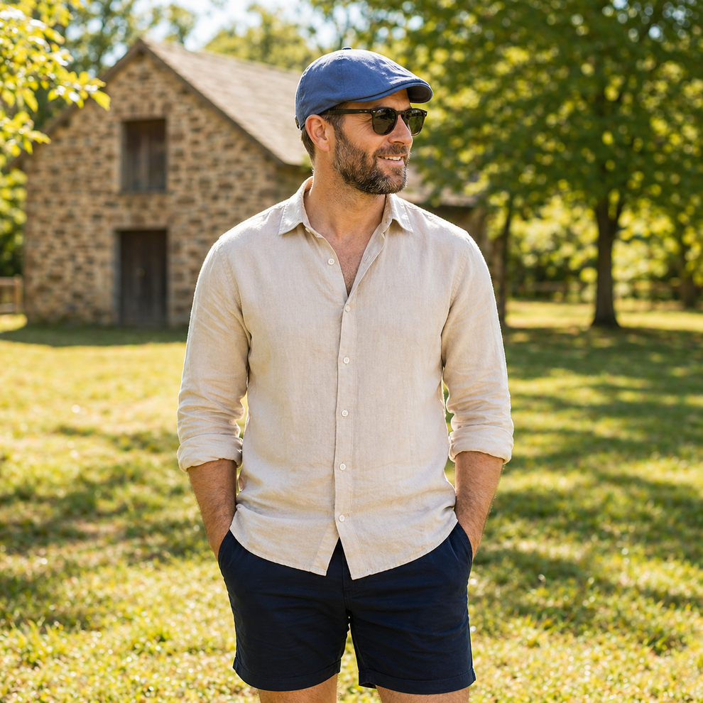 The Heritage Low-Profile Flat Cap