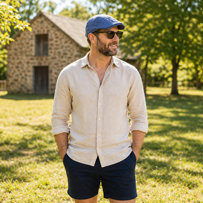 The Heritage Low-Profile Flat Cap