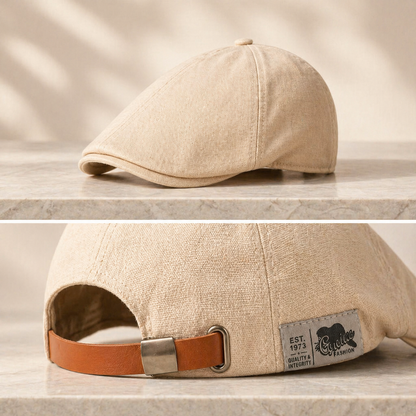 The Heritage Low-Profile Flat Cap