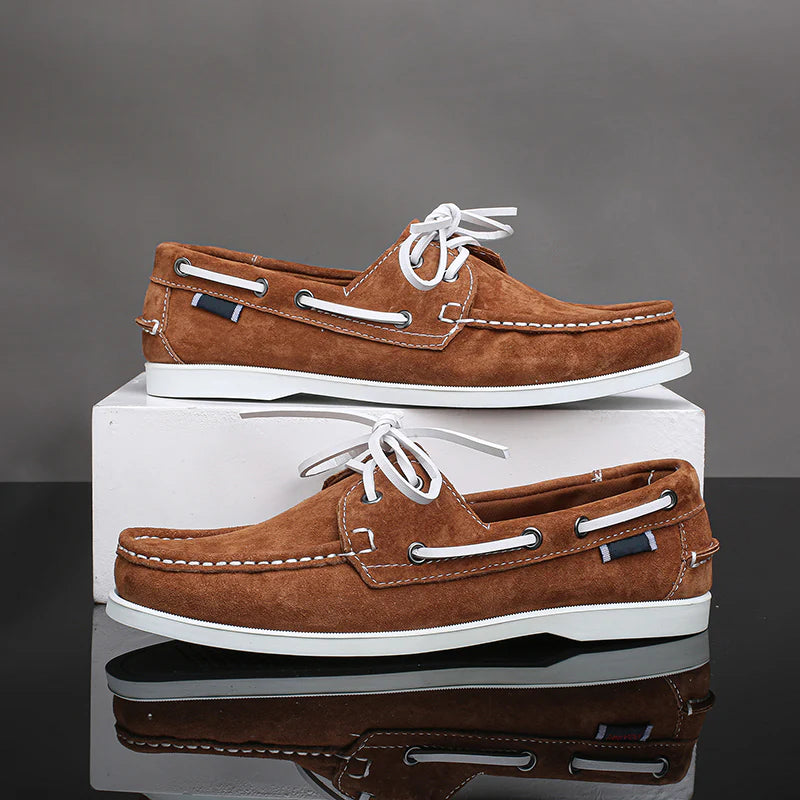 Cape Suede Boat Shoes