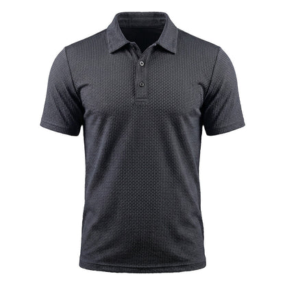 The Waffle Drape Polo