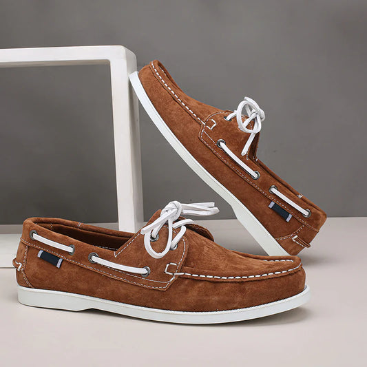 Cape Suede Boat Shoes