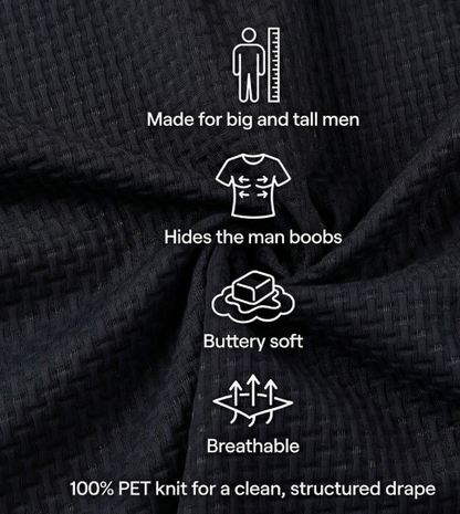 The Waffle Drape Polo