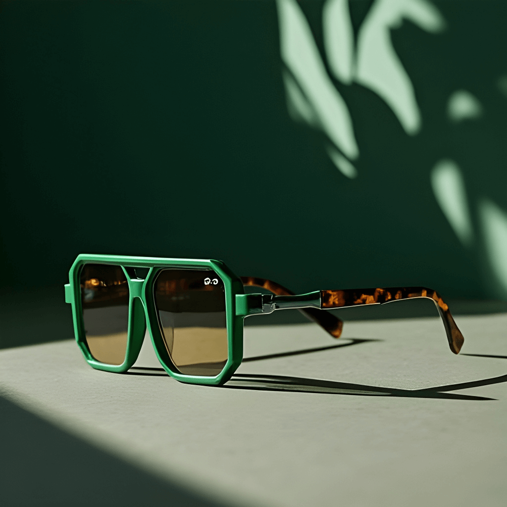 The Marigold — Bold Square Aviator Sunglasses