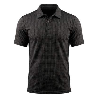 The Waffle Drape Polo