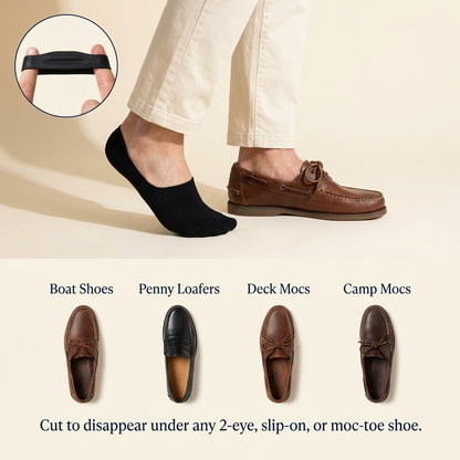 No-Show Liner Socks — 6-Pack