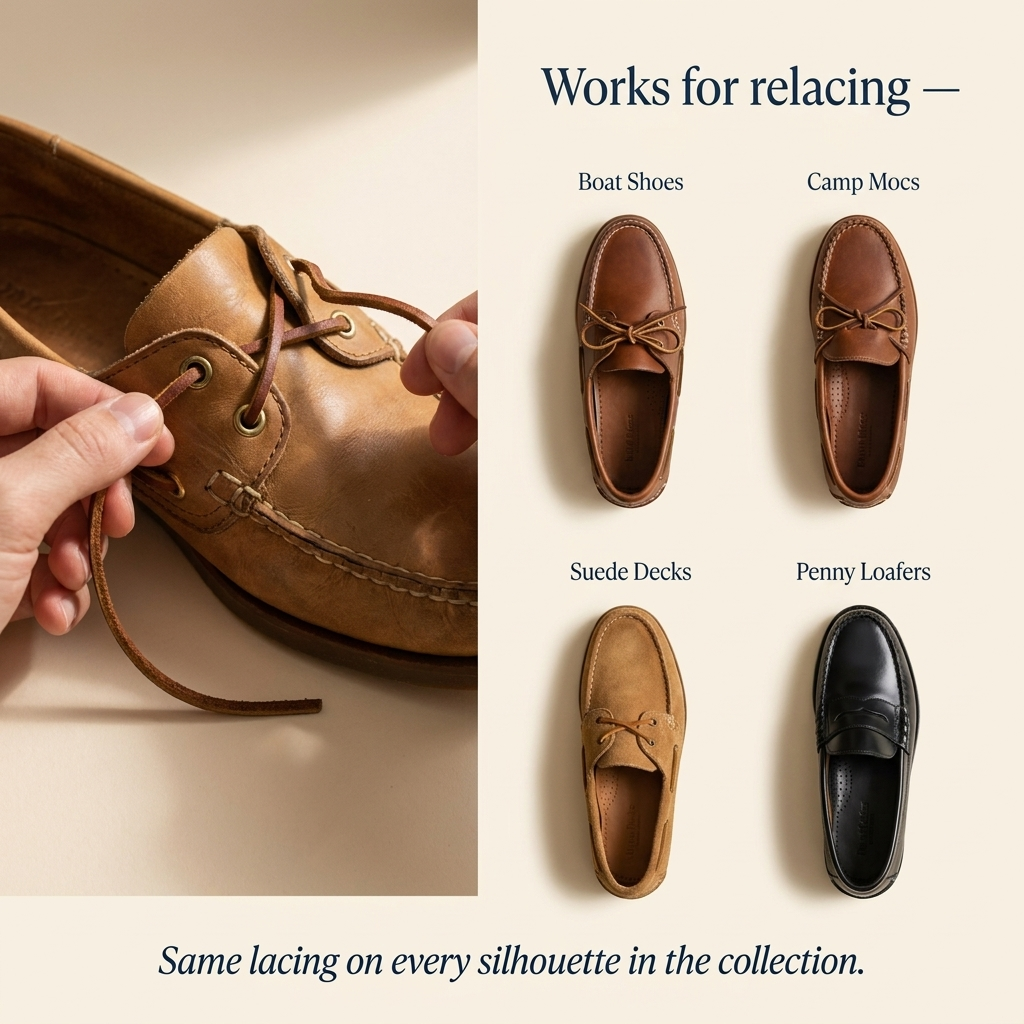 Leather Replacement Laces — 45"