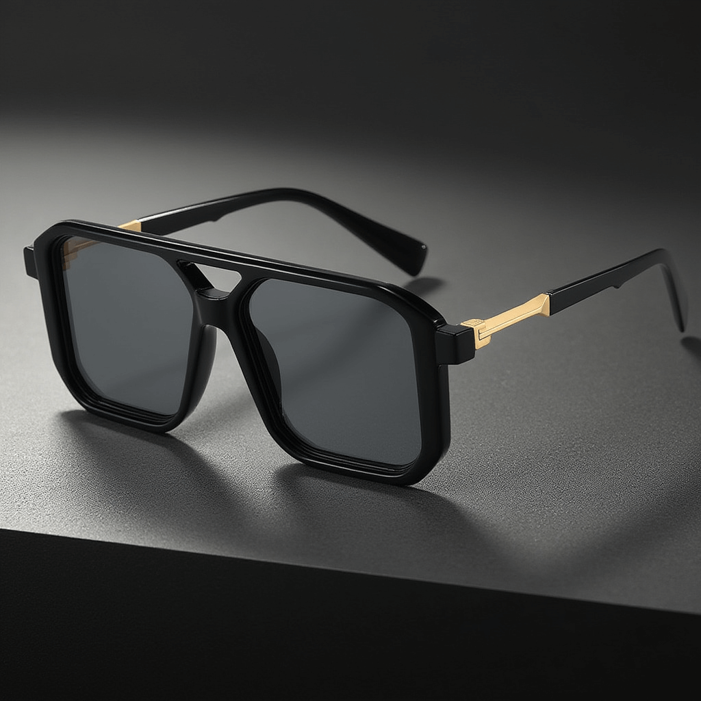 The Marigold — Bold Square Aviator Sunglasses